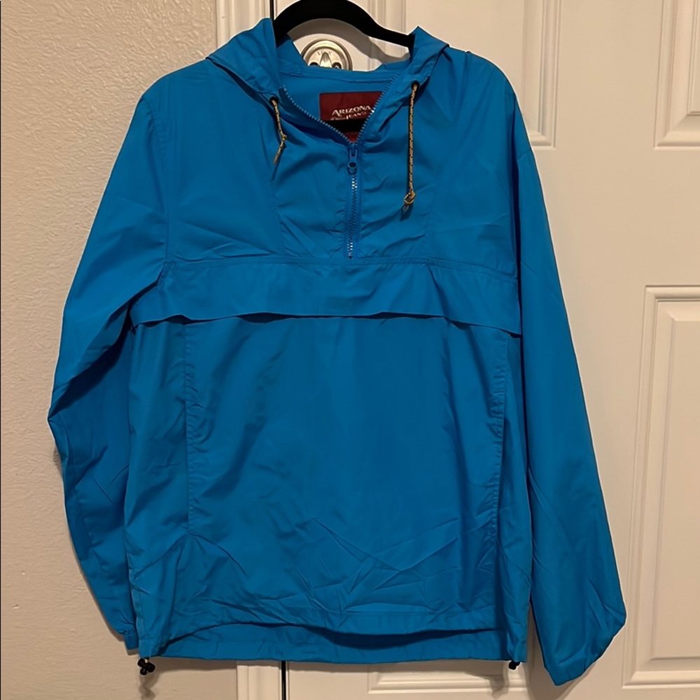 Blue Windbreaker Jacket